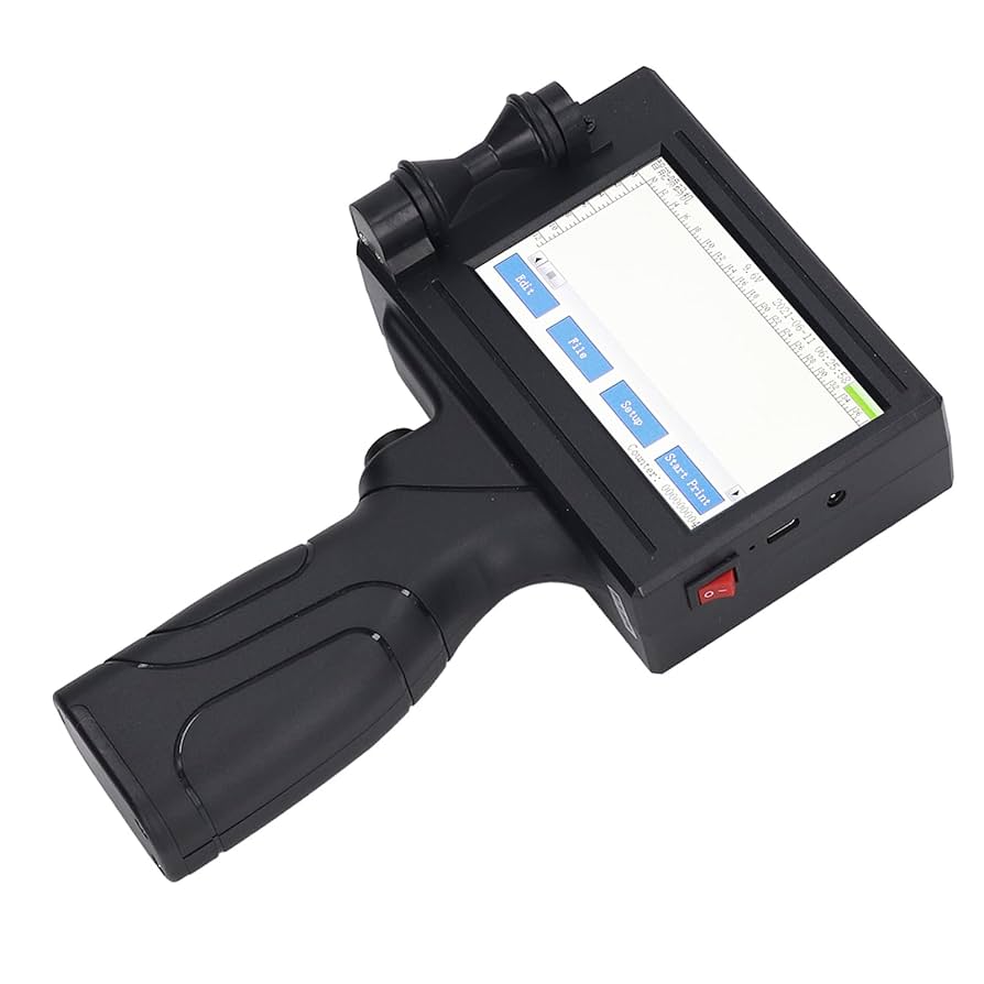 ハンディー刻印機　hamdheld inkjet printer Amazon.com : Portable Smart Handheld Inkjet Printer Date/QR